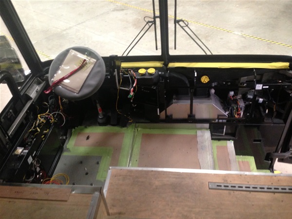 driver area