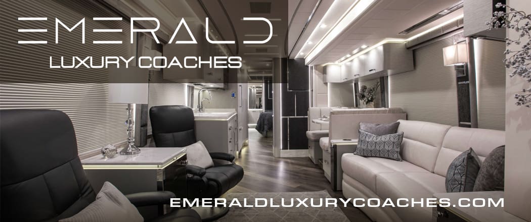 Prevost Community Partner Emerald Luxury Coaches